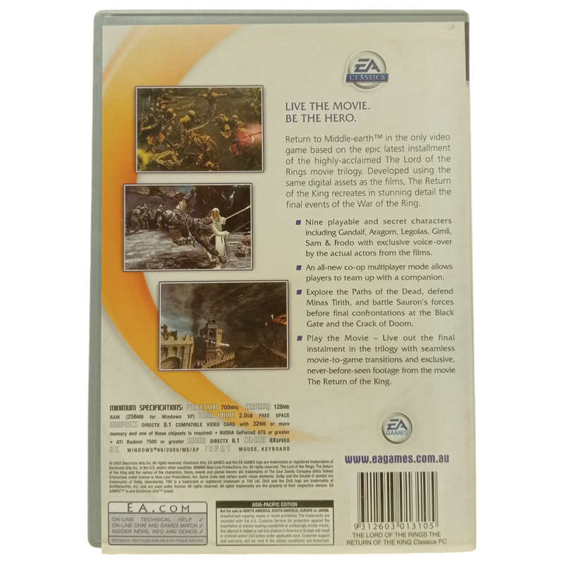 The Lord Of The Rings - The Return Of The King PC