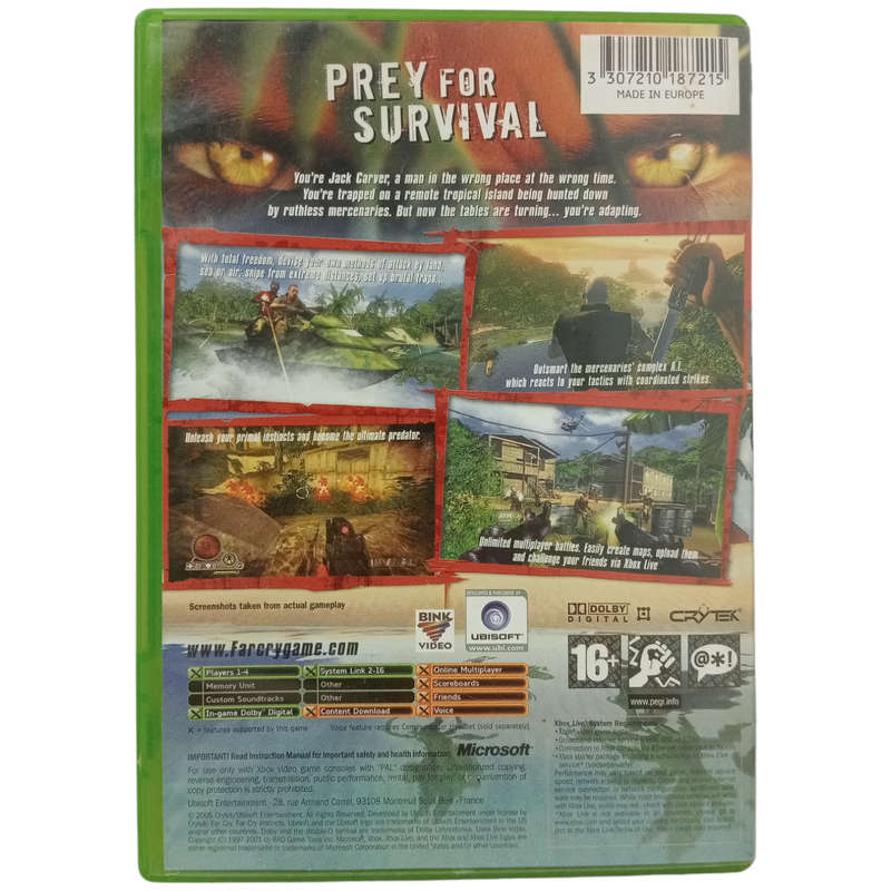 Farcry - Instincts Xbox