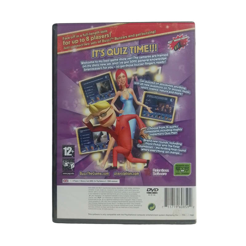 Buzz! - The Mega Quiz Play Station 2