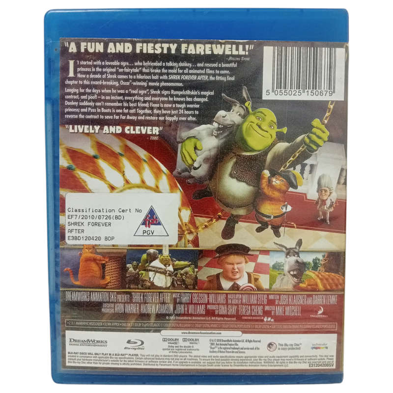 Shrek Forever After - The Final Chapter Blu-Ray