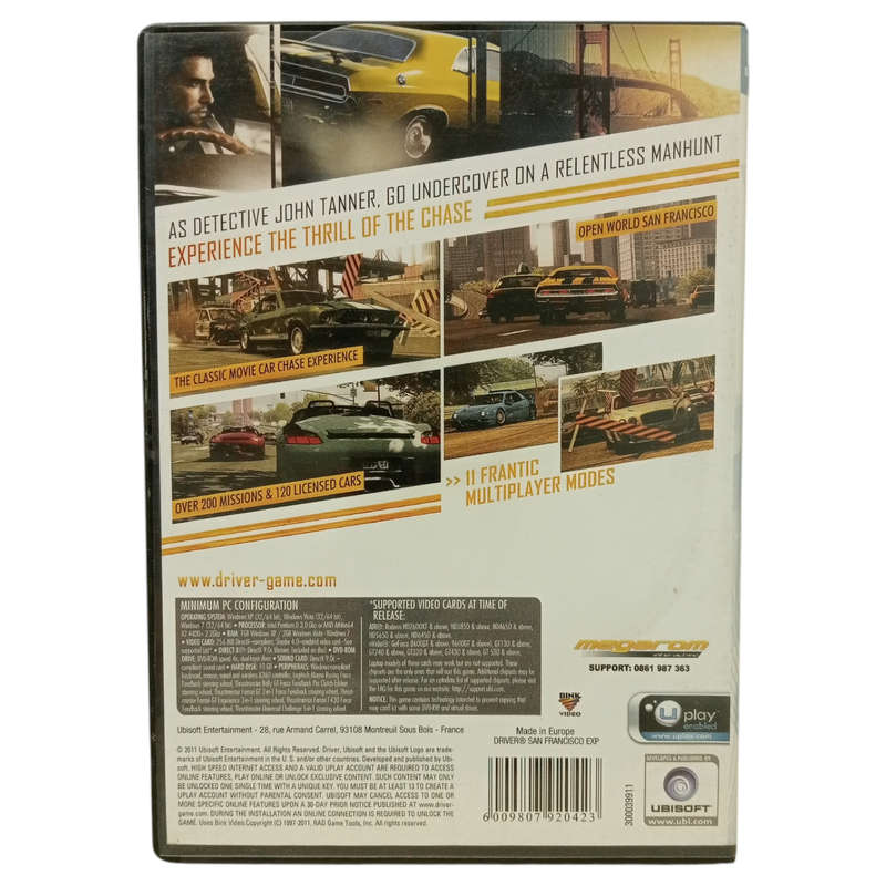 Driver San Francisco PC (DVD)