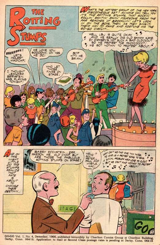 1967 Go-Go Issue 4 FN Softcover