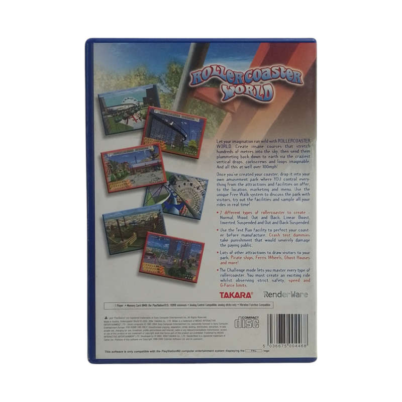 Roller Coaster World PlayStation 2