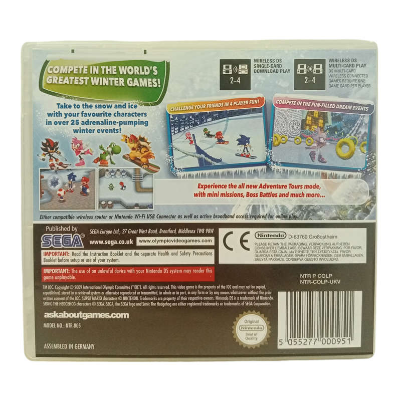 Mario & Sonic At The Olympic Games Nintendo DS