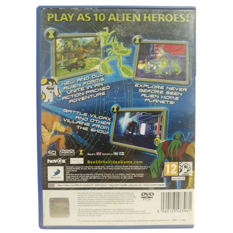 Ben 10 Alien Force - Vilgax Attacks PlayStation 2