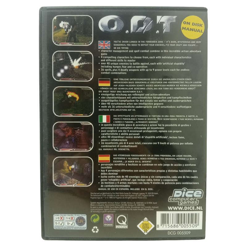 O.D.T PC (CD)