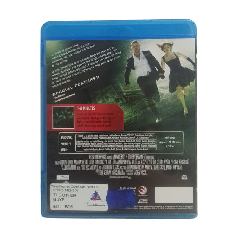 In Time Blu-Ray