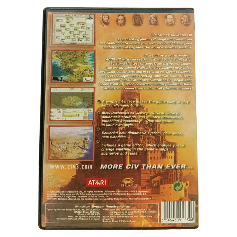 Civilization III PC (CD)