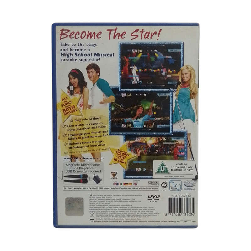 High School Musical - Sing it PlayStation 2