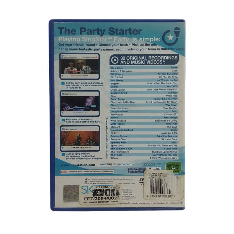 Singstar Party PlayStation 2