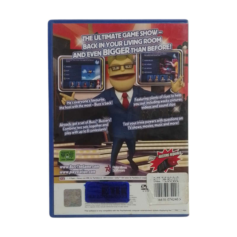 Buzz! - The Big Quiz PlayStation 2