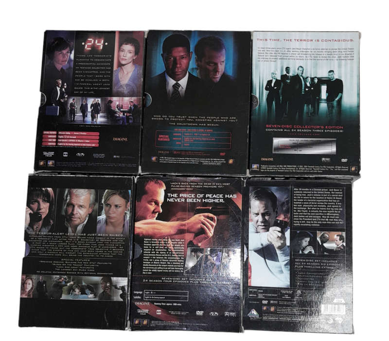 Twenty Four Season 1-6 DVD