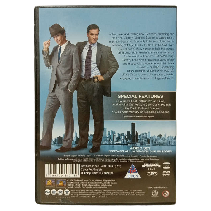 White Collar - The Complete First Season DVD