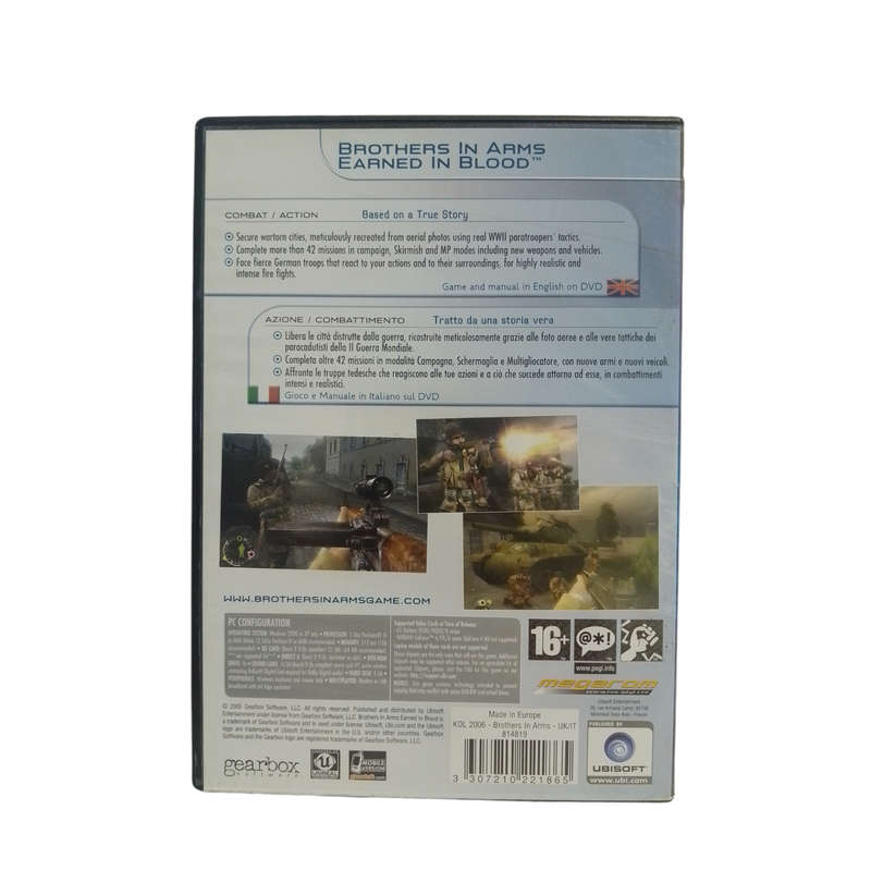 Brothers In Arms - Earned In Blood PC (DVD)
