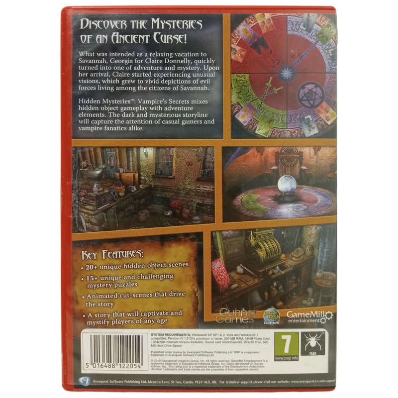 Vampire Secrets PC (CD)