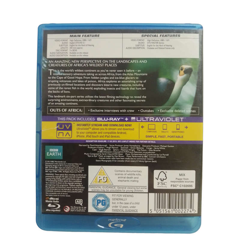 Africa Blu-Ray