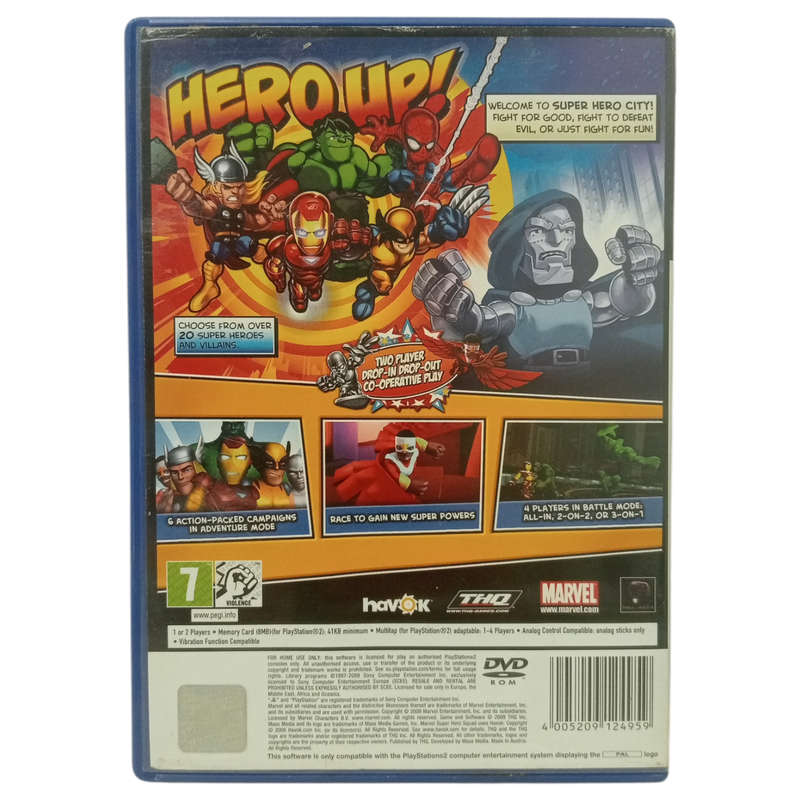 Marvel Super Hero Squad PlayStation 2