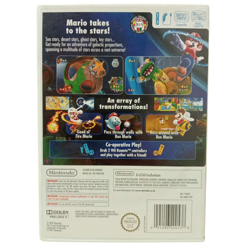 Super Mario Galaxy Wii