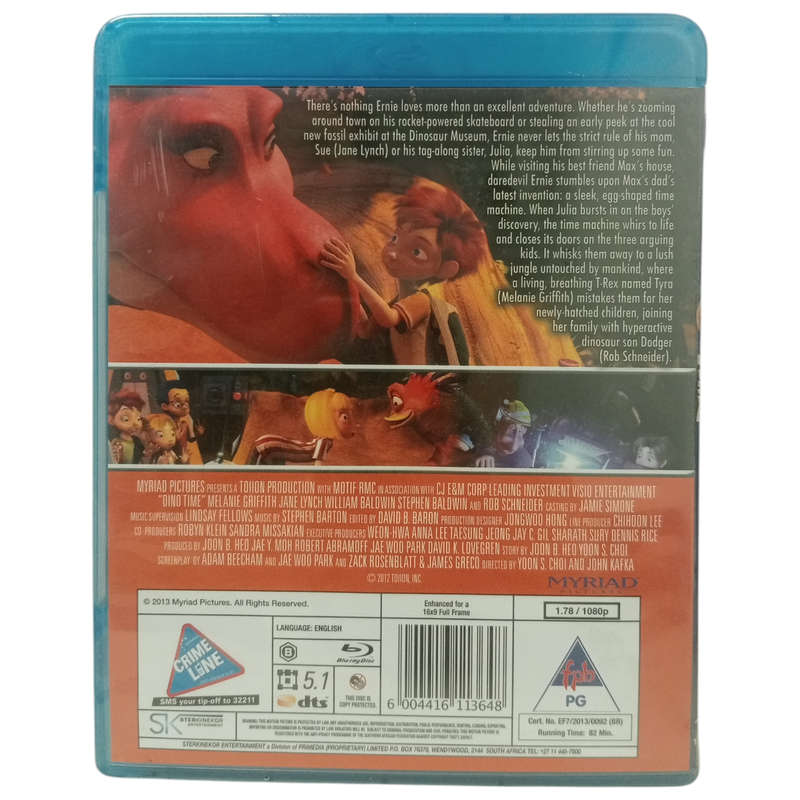Dino Time Blu-Ray 2D 3D [Factory Sealed]