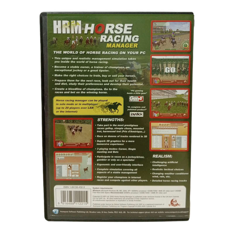 Horse Racing Manager PC (CD)