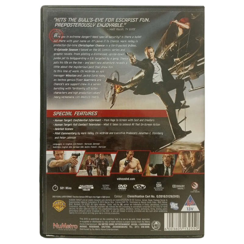 Human Target - The Complete First Season DVD