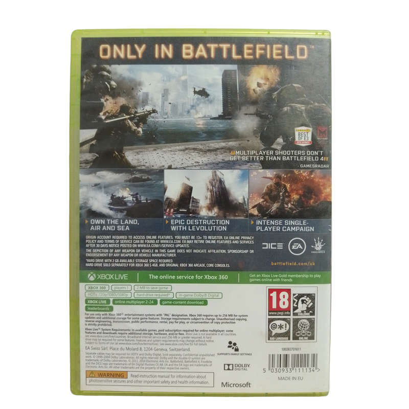 Battlefield 4 Xbox 360