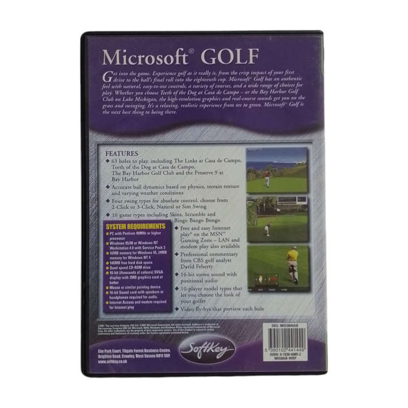 Microsoft Golf PC (CD)