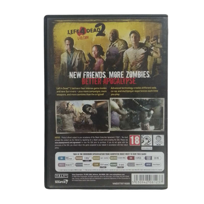 Left 4 Dead 2 PC (DVD)