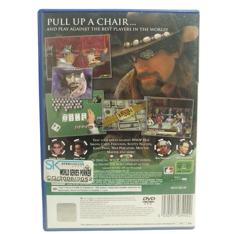World Series Of Poker PlayStation 2