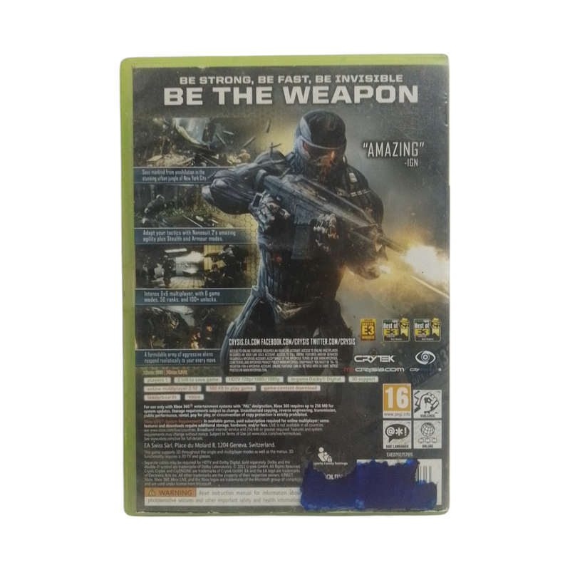 Crysis 2 Xbox 360