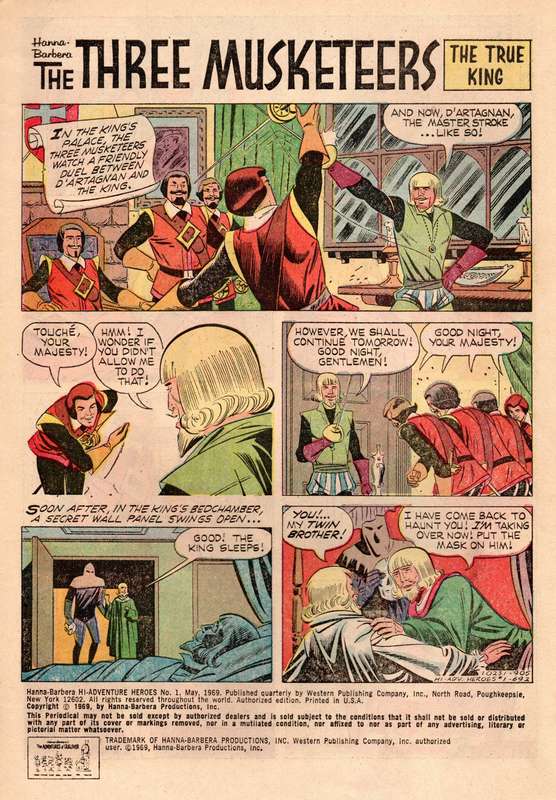 1969 Hi-Adventure Heroes Issue 1 VF Softcover