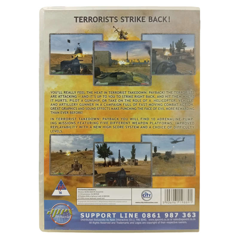 Terrost Takedown - Payback PC (CD)