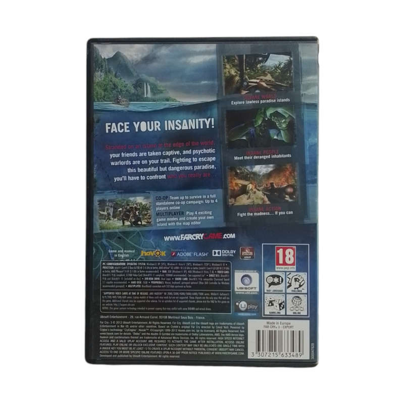 Far cry 3 PC (DVD)