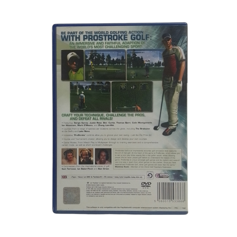 Pro Stroke Golf - World Tour 2007 PlayStation 2