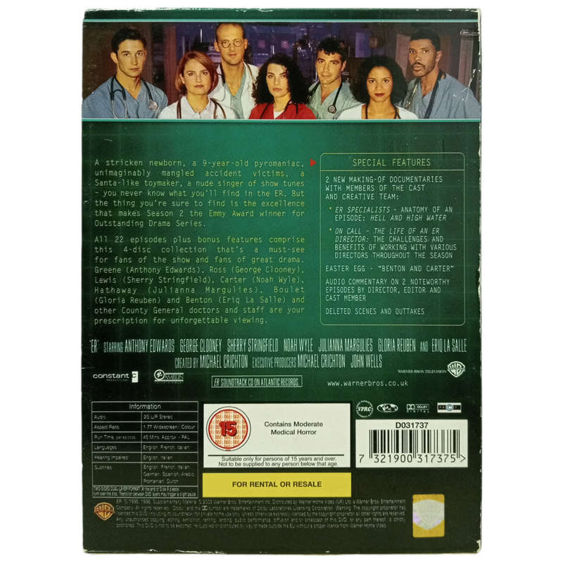 ER - The Complete Second Season