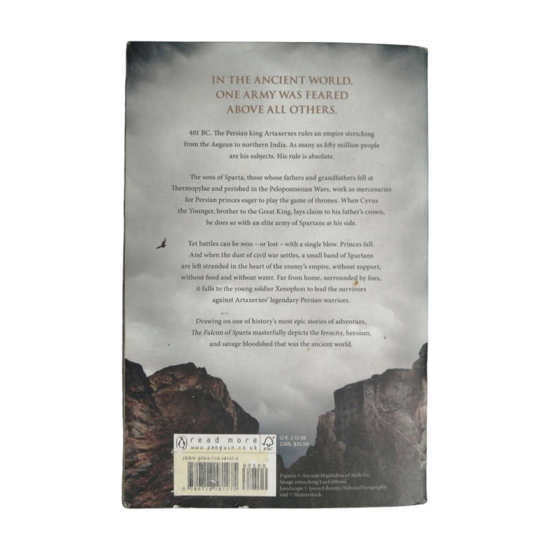 The Falcon Of Sparta, Bones Of The Hills and The Death Of Kings by Conn Iggulden Softcover