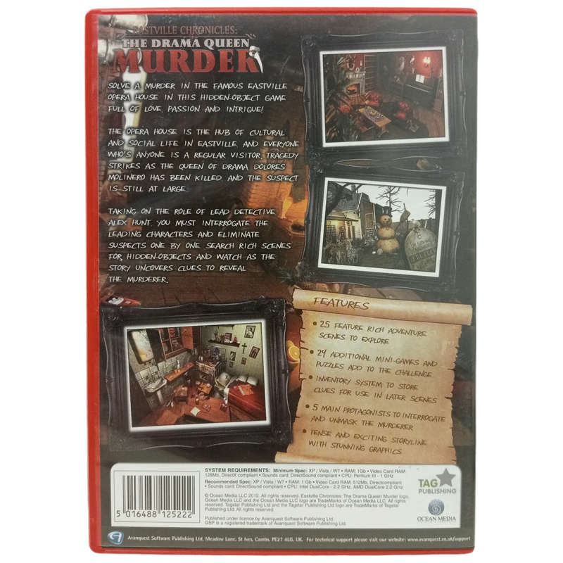 Eastville Chronicles - The Drama Queen Murder PC (CD)