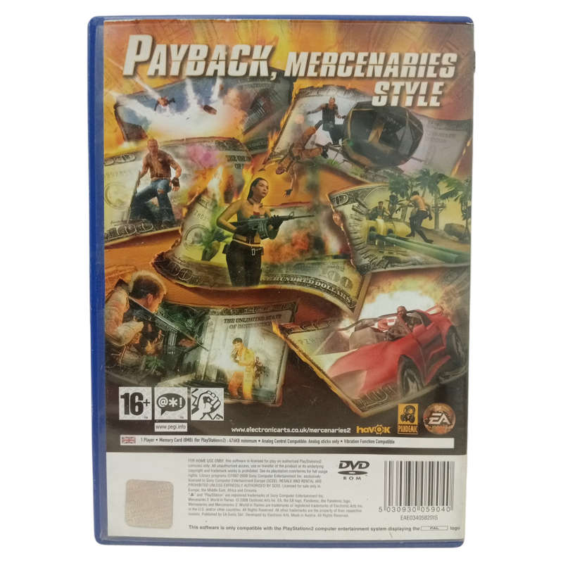 Mercenaries 2 -World In Flames PlayStation 2
