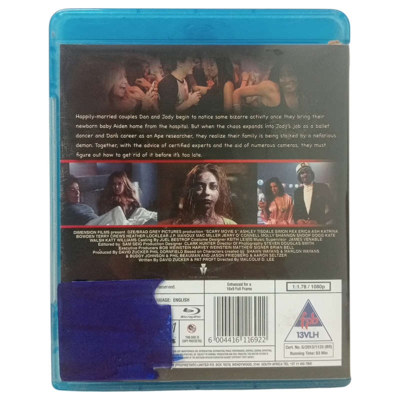 Scary Movie Blu-Ray
