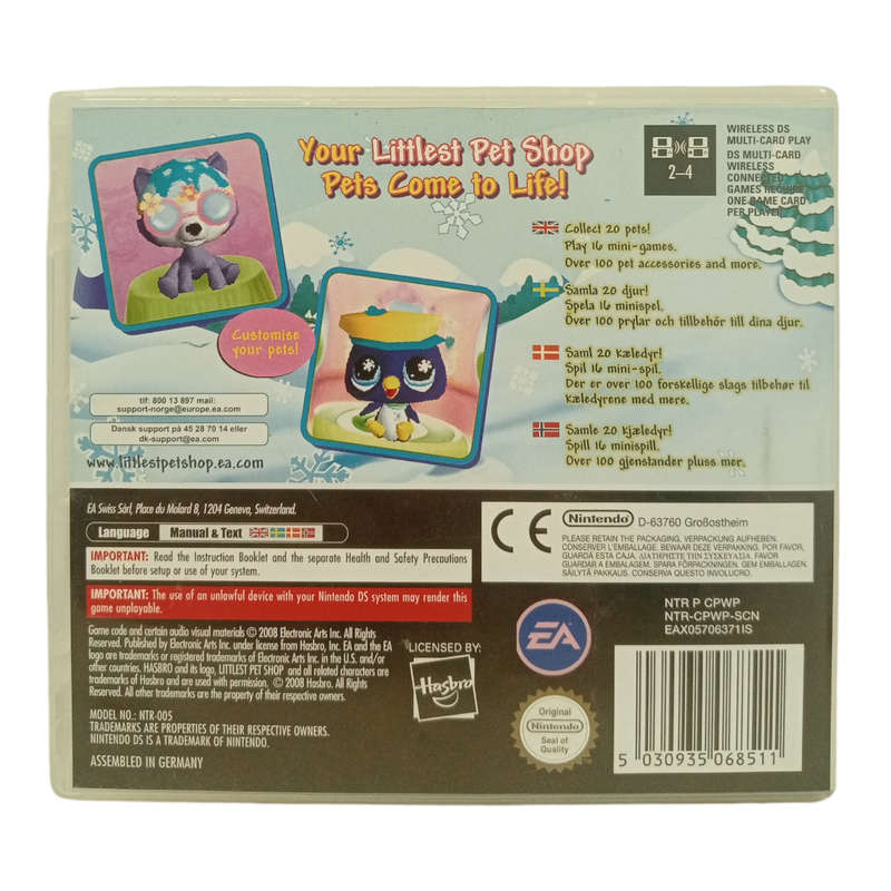 Littlest Pet Shop Nintendo DS