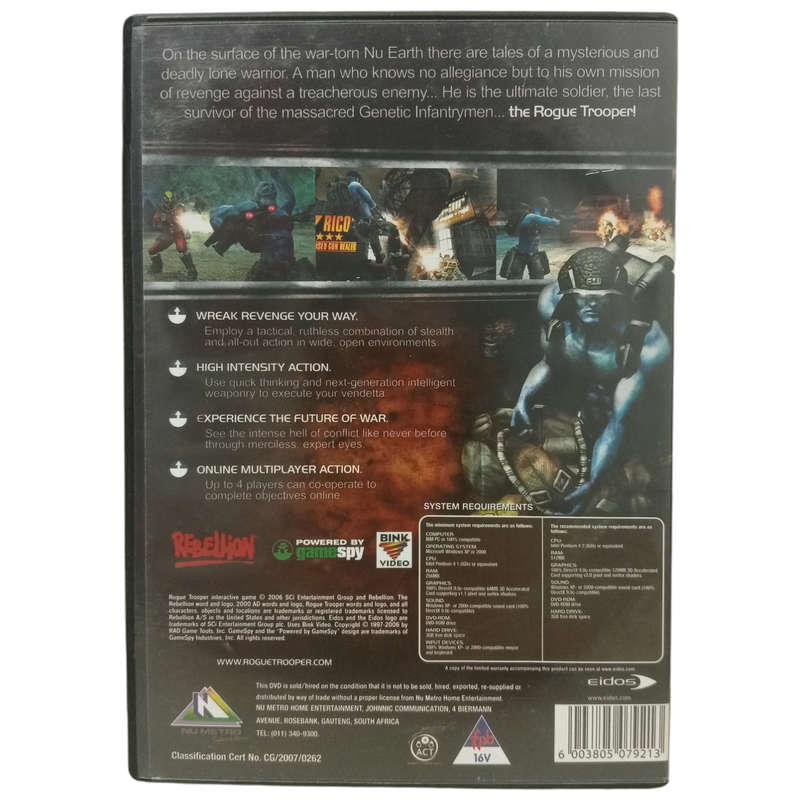 Rogue Trooper PC (DVD)