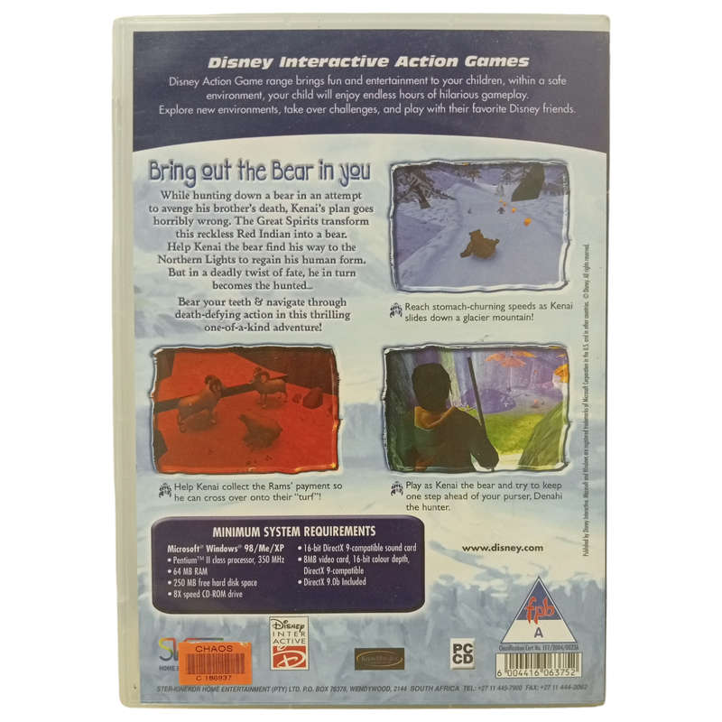 Disney's Brother Bear PC (CD)