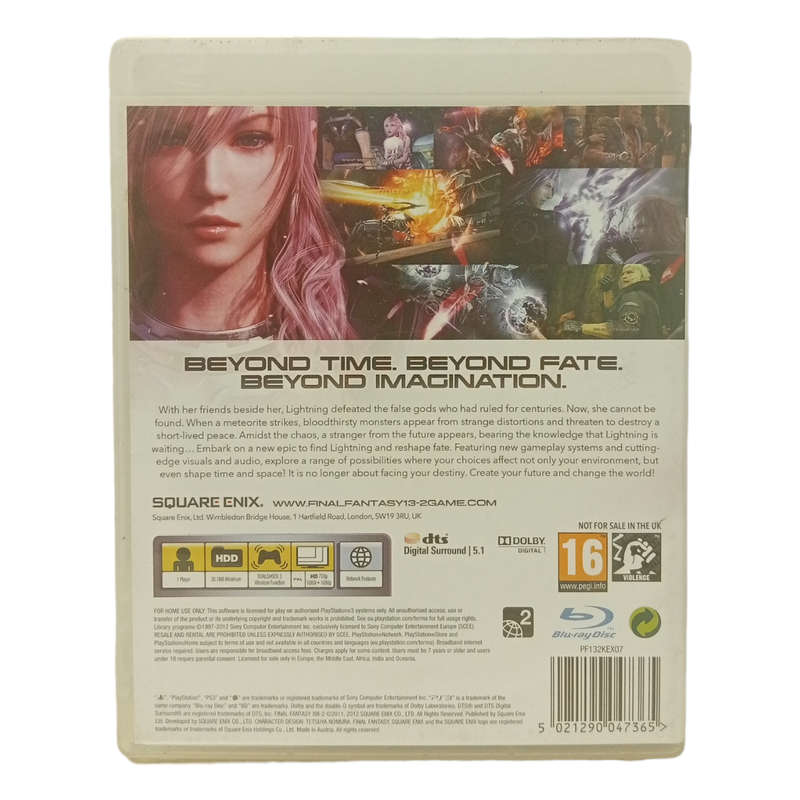 Final fantasy XIII-2 PlayStation 3