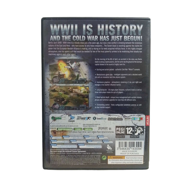 Codename: Panzers - Cold War PC (DVD)