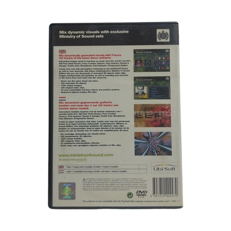 Ministry Of Sound Edition - PlayStation 2