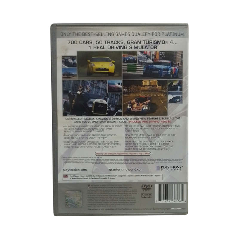 Gran Turismo 4 - The Real Driving Simulator PlayStation 2
