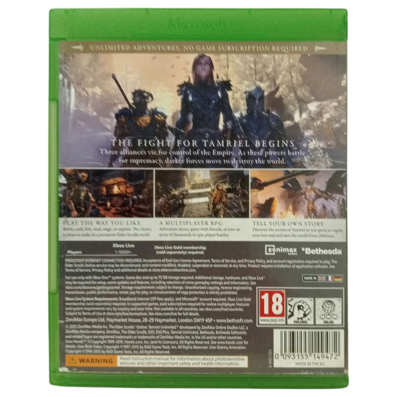 The Elder Scrolls - Xbox One