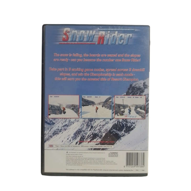 Snow Rider PlayStation 2