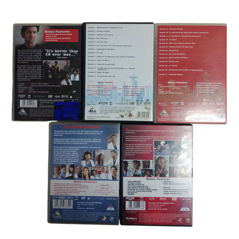 Grey's Anatomy - Season 1-4