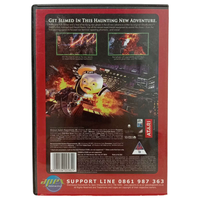 Ghost Busters - The Video Game PC (DVD)